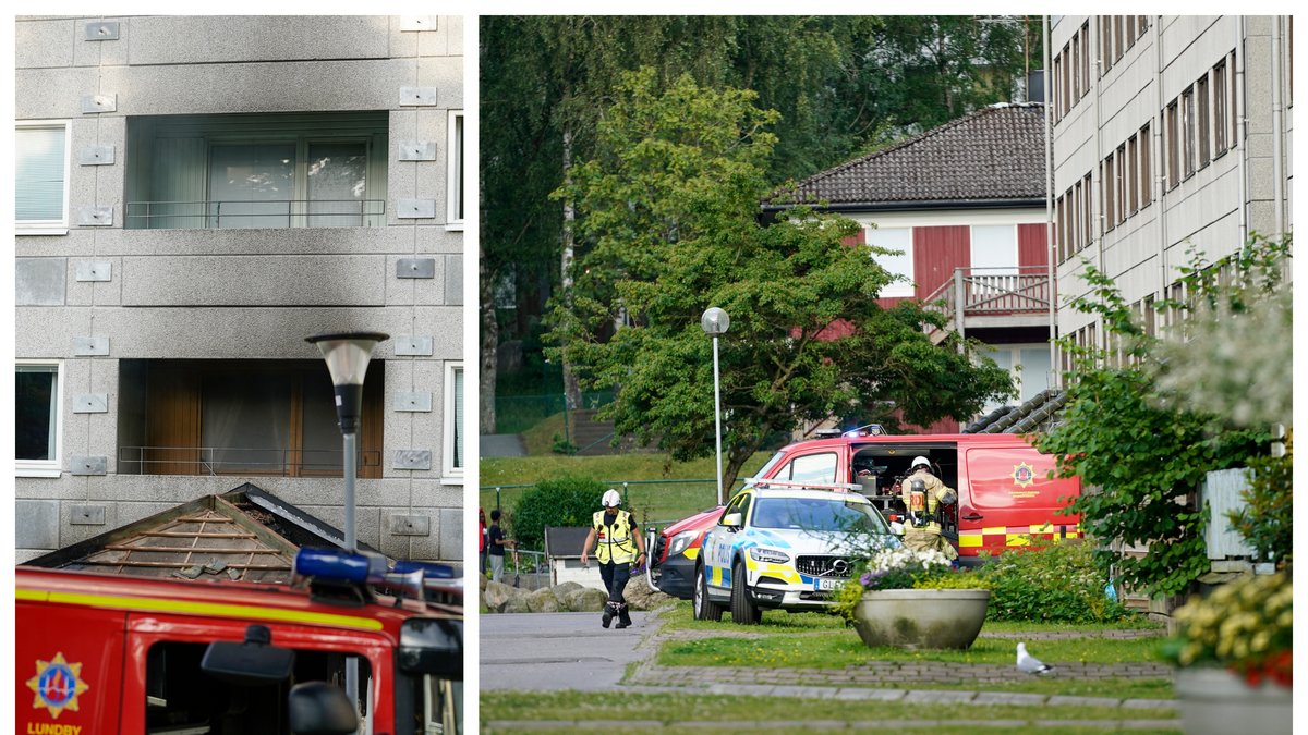 Hammarkullenbon Mohammed Ali förklarar varför det var viktigt att dela klippet från branden i området.