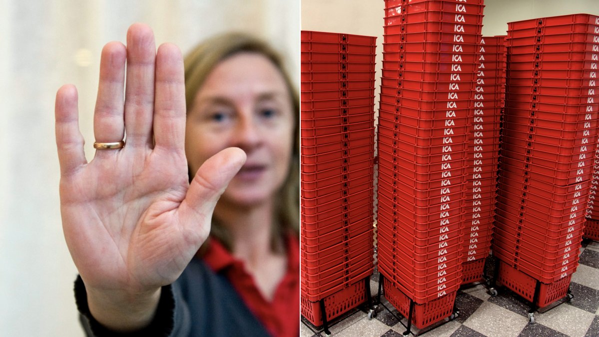 Ica vill ge fler tillträdesförbud till butikerna. 