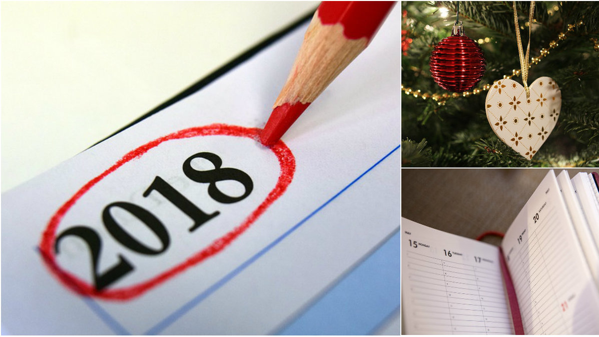 Om du är smart 2018 så kan du maximera din ledighet med hjälp av de röda dagarna.