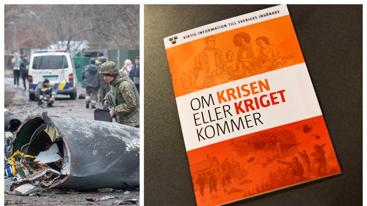 MSB:s broschyr Om krisen eller kriget kommer har blivit mer efterfrågad till följd av kriget i Ukraina.