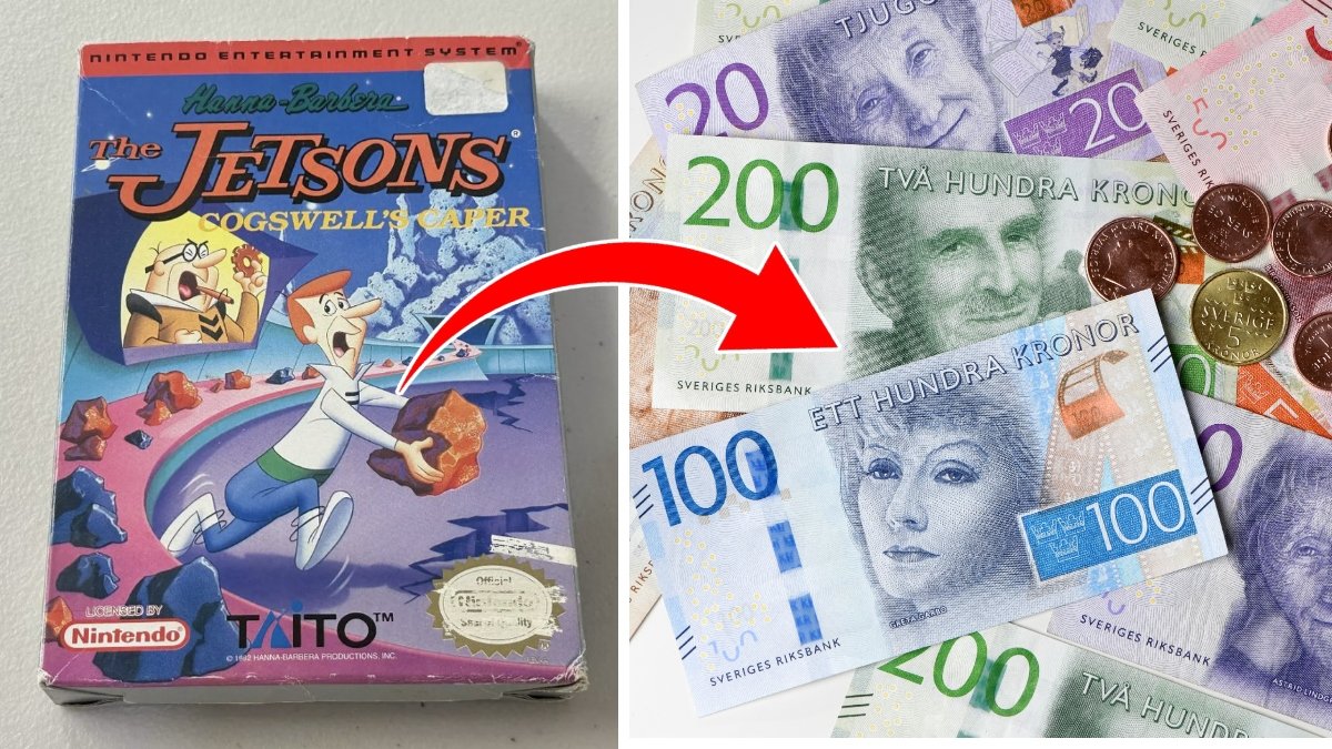 Gamla retrospel kan vara värdefulla på andrahandsmarknaden