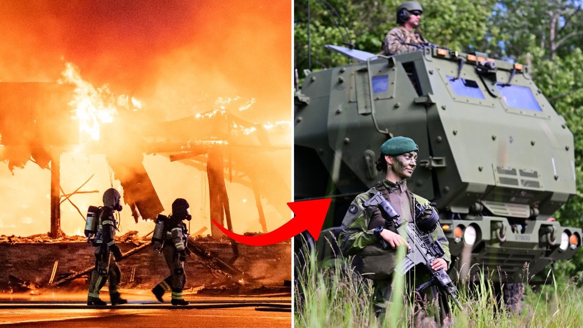 Brandmän, militärer 