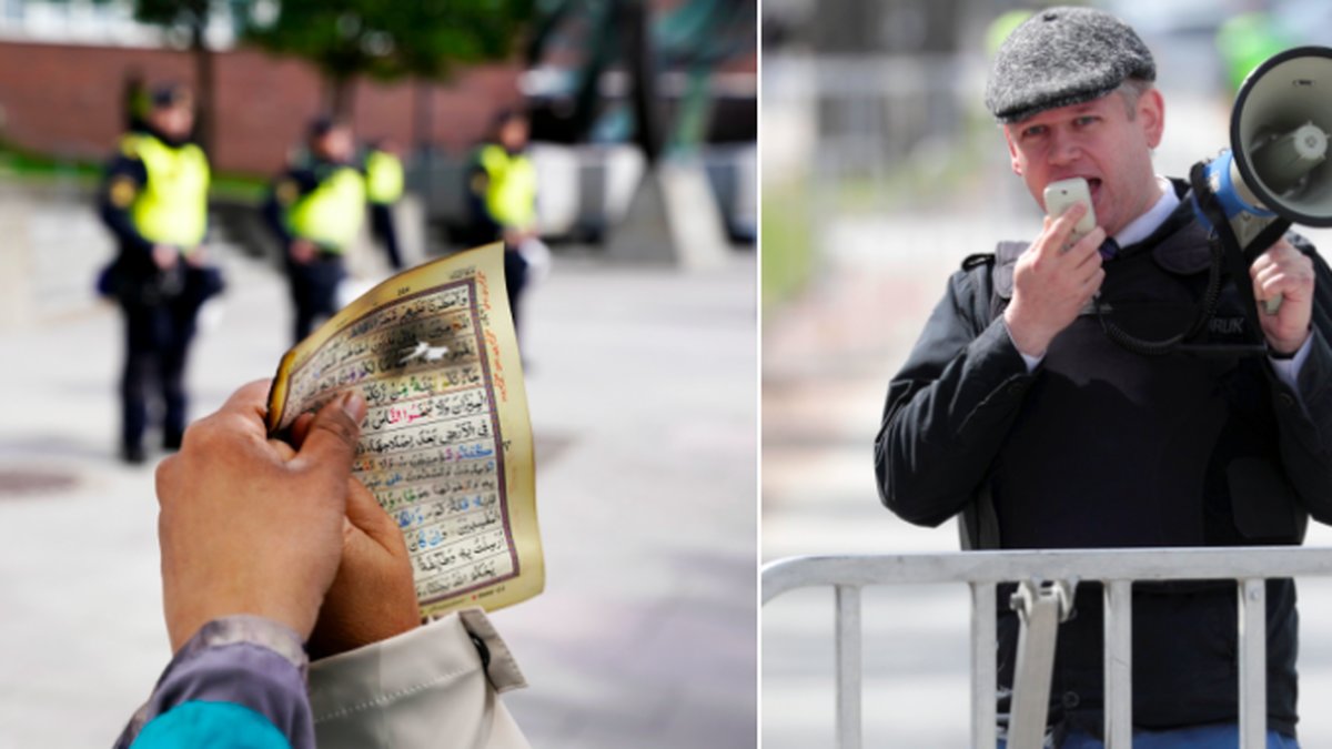 Rasmus Paludan, partiledare för Stram kurs Sverige, får byta demonstrationsplats i Linköping och Norrköping.