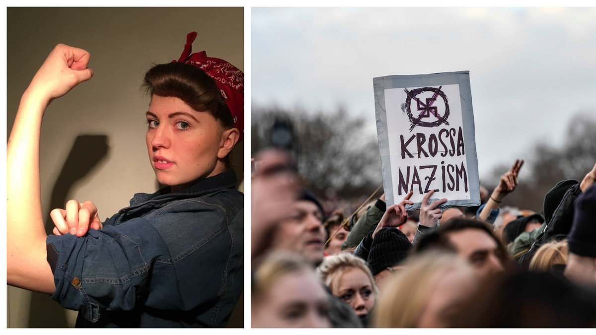 Ofta hålls det motdemonstrationer när NMR och AFS demonstrerar eller håller tal.