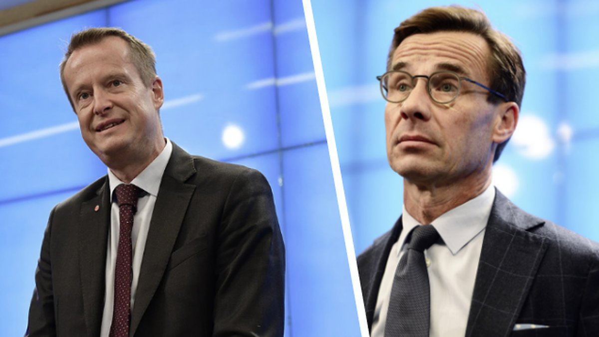 Anders Ygeman och Ulf Kristersson 