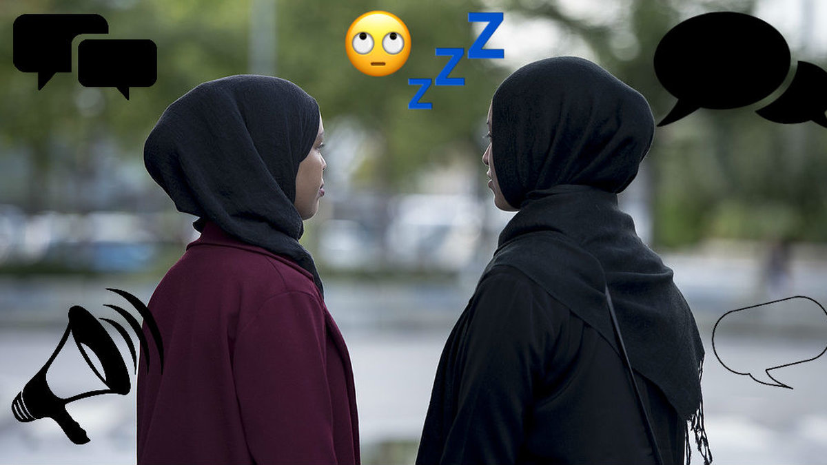 Tjejer berättar vilka frågor de är trötta på att höra bara för att de bär slöja.