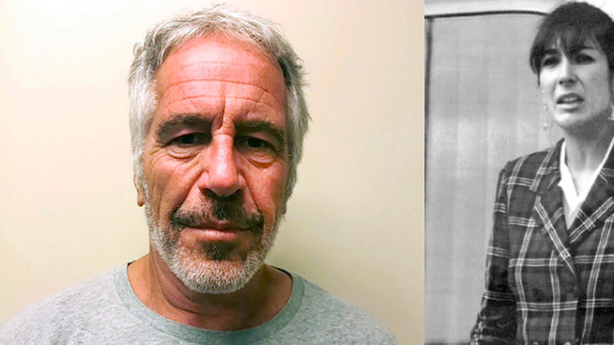 Hon misstänks för att ha hjälpt Jeffrey Epstein med människohandel.