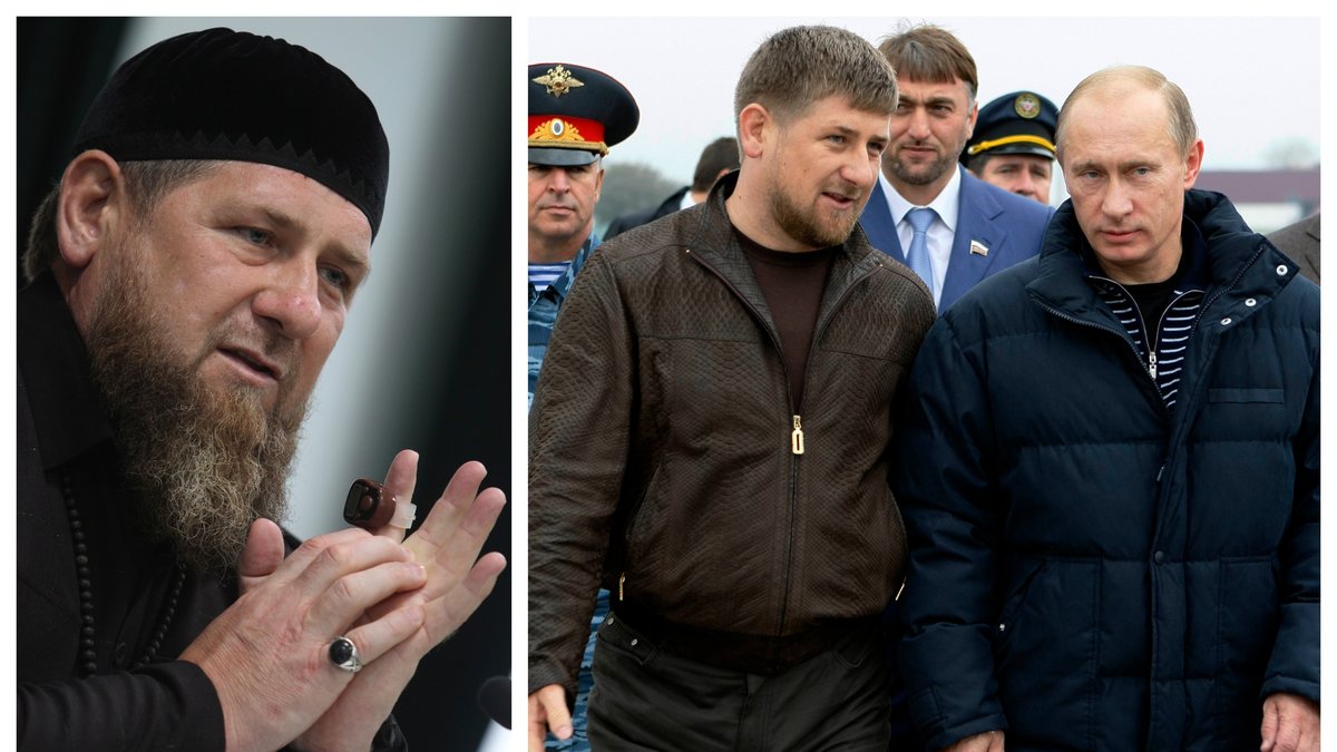 Ramzan Kadyrov beskrivs som Vladimir Putins attackhund.