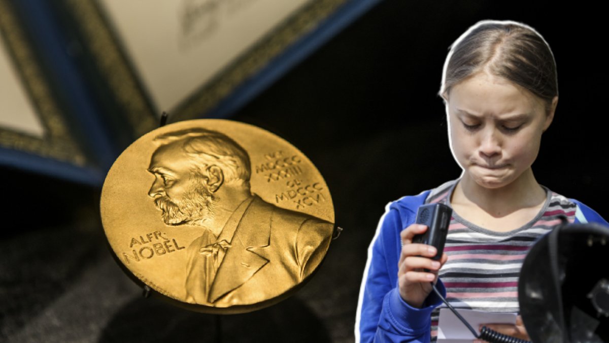 Greta Thunberg snuvas på Nobels fredspris 2019