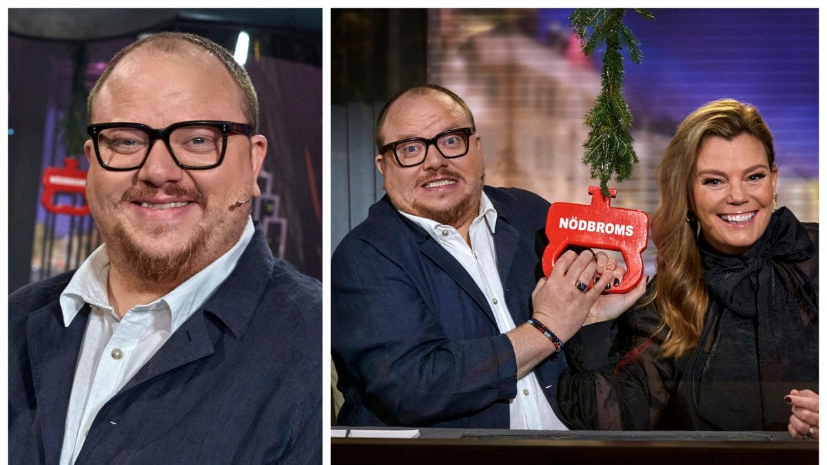 Jonas Rhodiner tävlar med Gry Forssell i På Spåret 2023/2024.