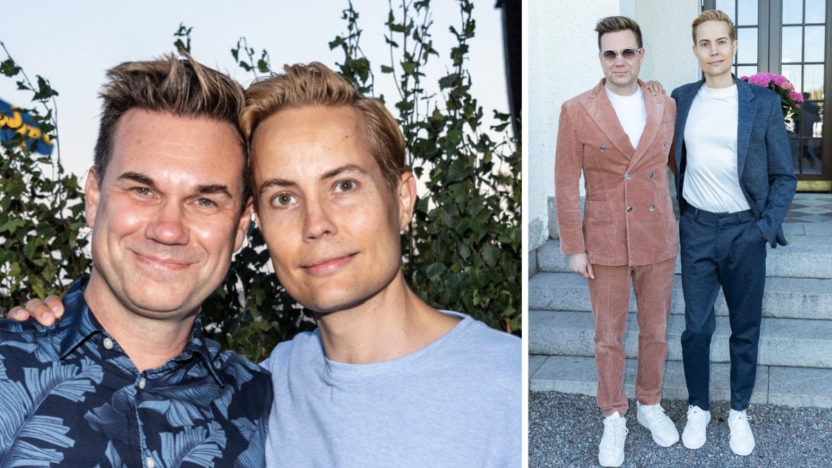Anders Pihlblad och Henrik Alsterdal har varit gifta i över tio år. 