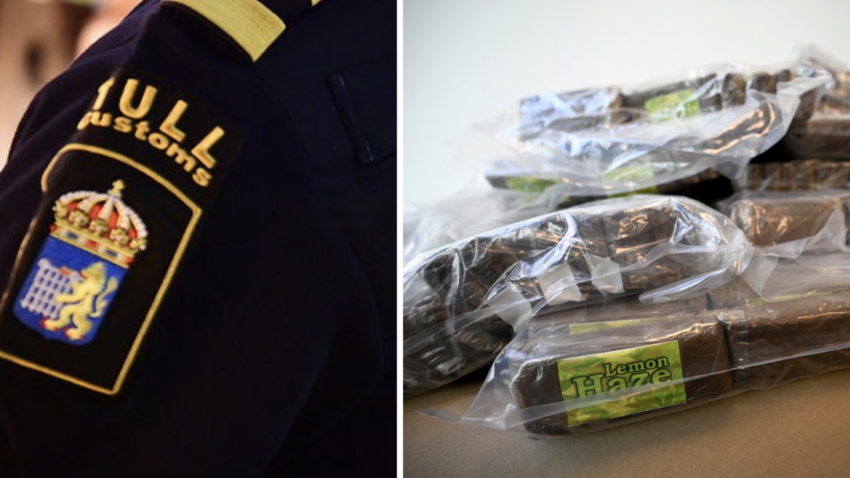 Tullverket har beslagtagit ett halvt ton narkotika.