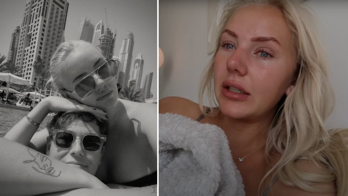 Linn Ahlborg och pojkvännen Carl Linder har gjort slut