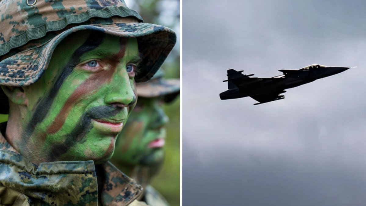 Uppgiften om en rysk kränkning av svenskt luftrum stämmer inte, enligt Försvarsmakten. Det JAS Gripen-plan som finns på bilden har inte med händelsen att göra.