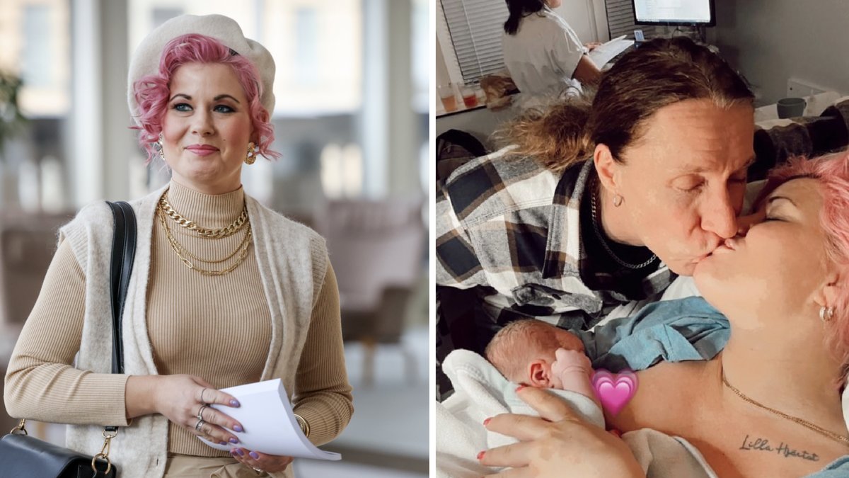 Melinda Jacobs och E-type avslöjar: Därför fick dottern sitt namn