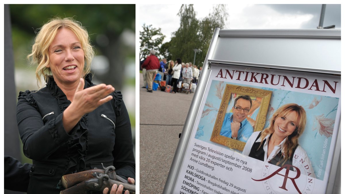 Flera minnesvärda föremål har synts i SVT:s Antikrundan genom åren.