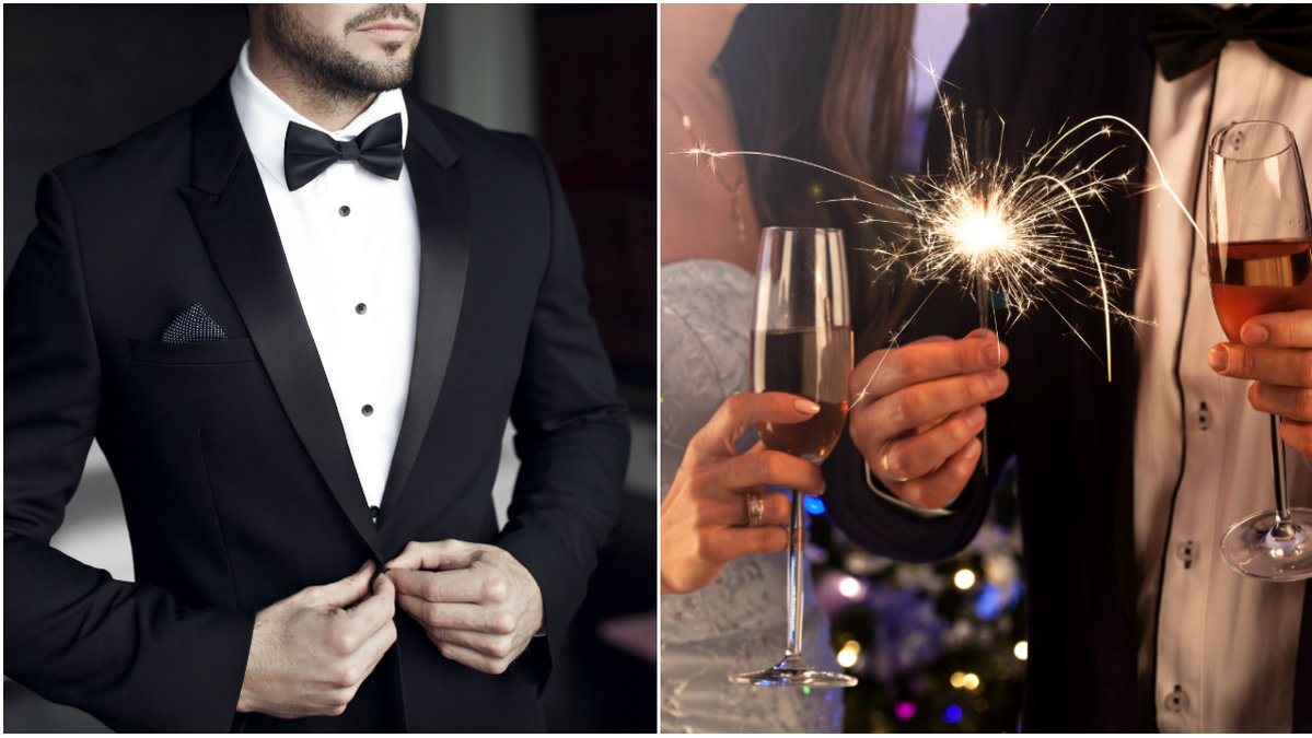 Här hittar du de snyggaste plaggen till nyårsfesten för honom.
