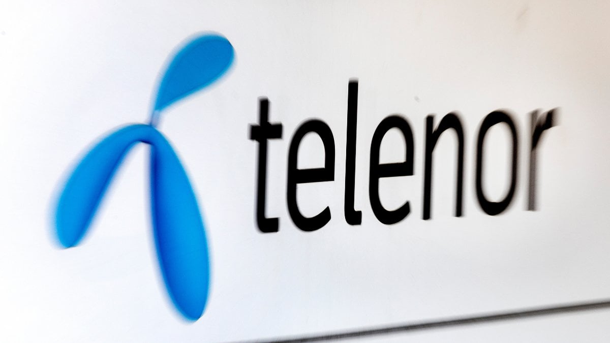 Telenor-skylt.