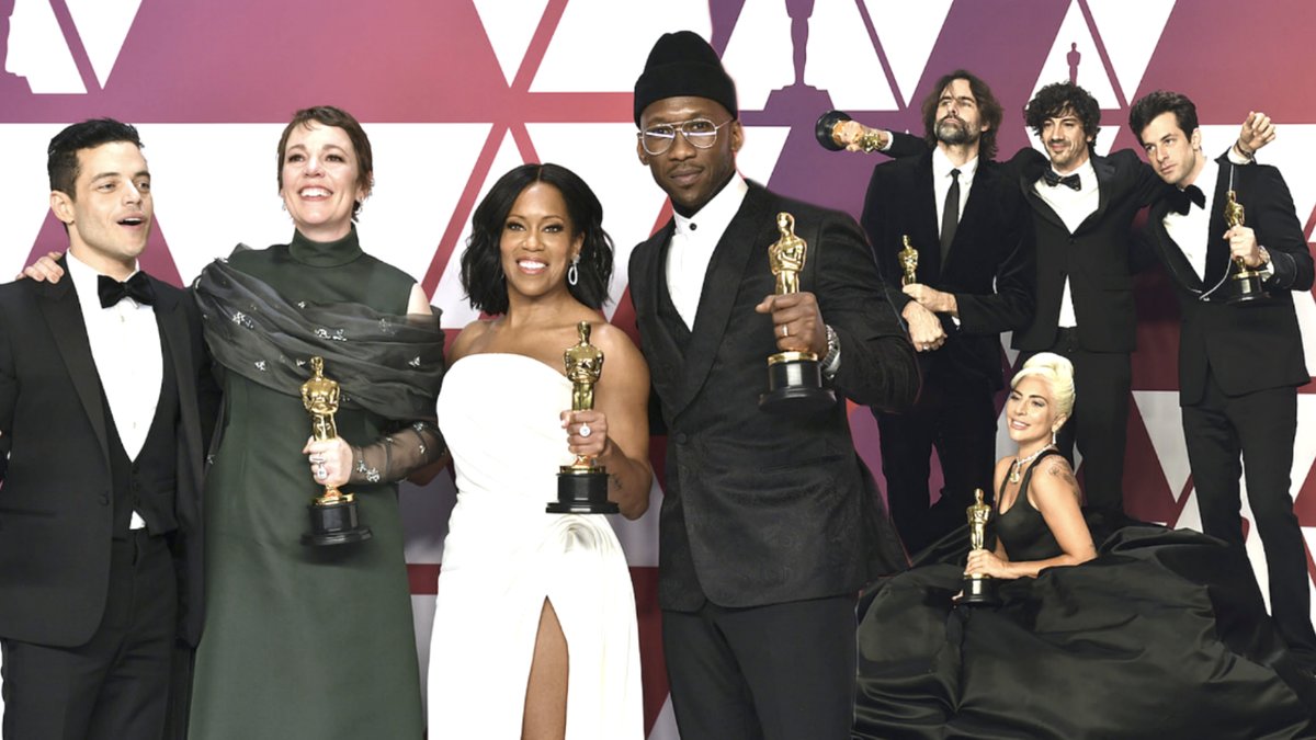 Lady Gaga, Rami Malek, Mahershala Ali.