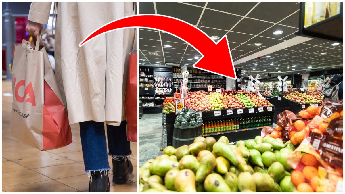 Ica-butiken har tröttnat på stölderna. Bilderna är genrebilder.