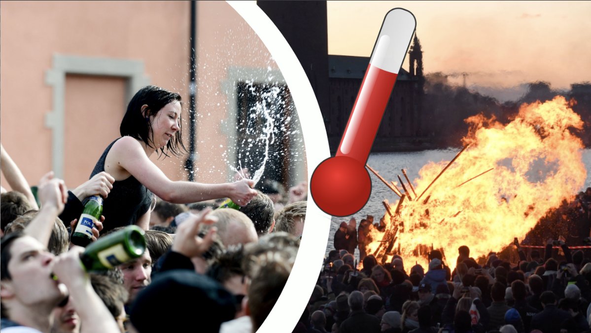 Så kommer vädret att bli under valborg