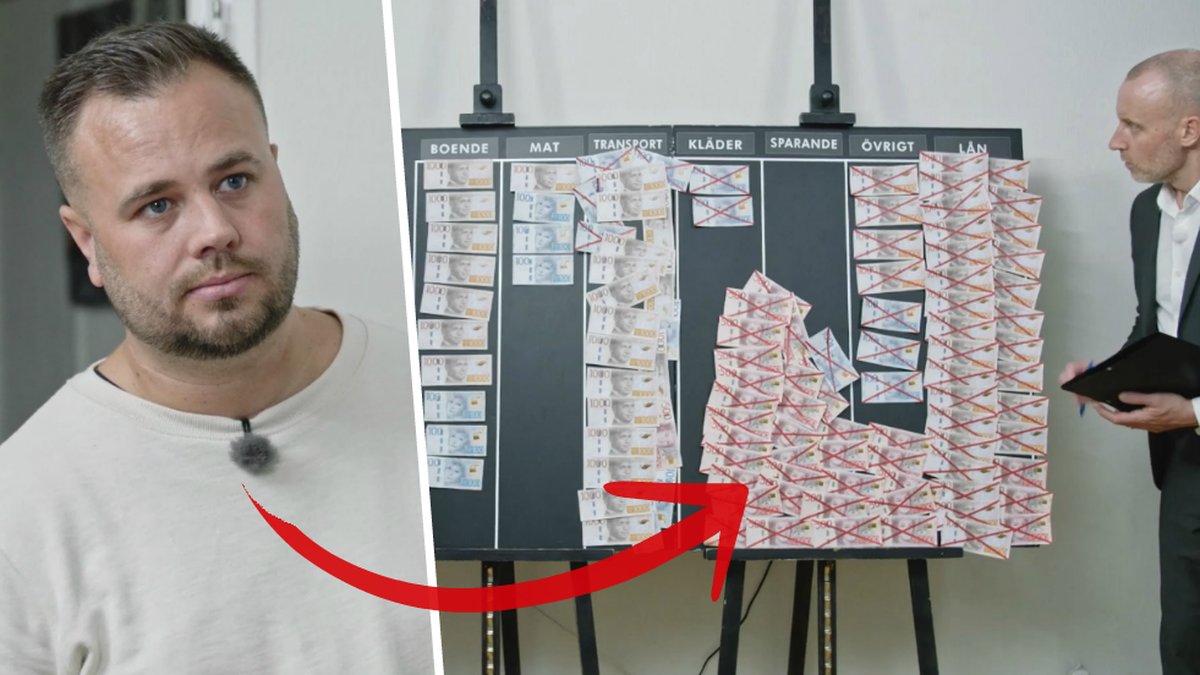 Johan sätter ett nytt rekord i Lyxfällan med sina transportkostnader