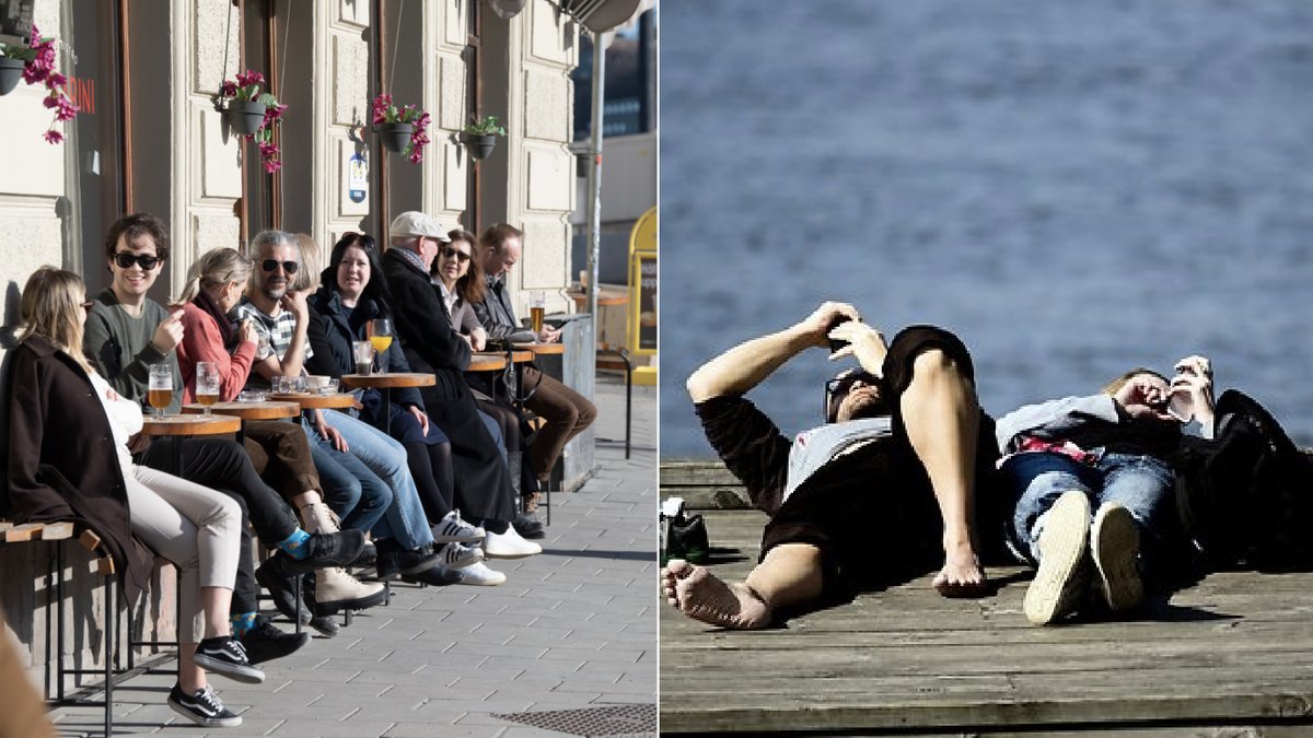 Nu kommer värmen. 