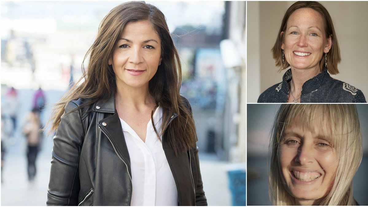 Gulan Avci, Sara Wettergren, Ulrika Rogland