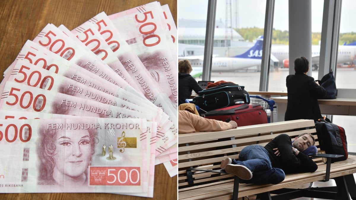 Om ditt plan är mer än tre timmar sent har du rätt till ersättning. 