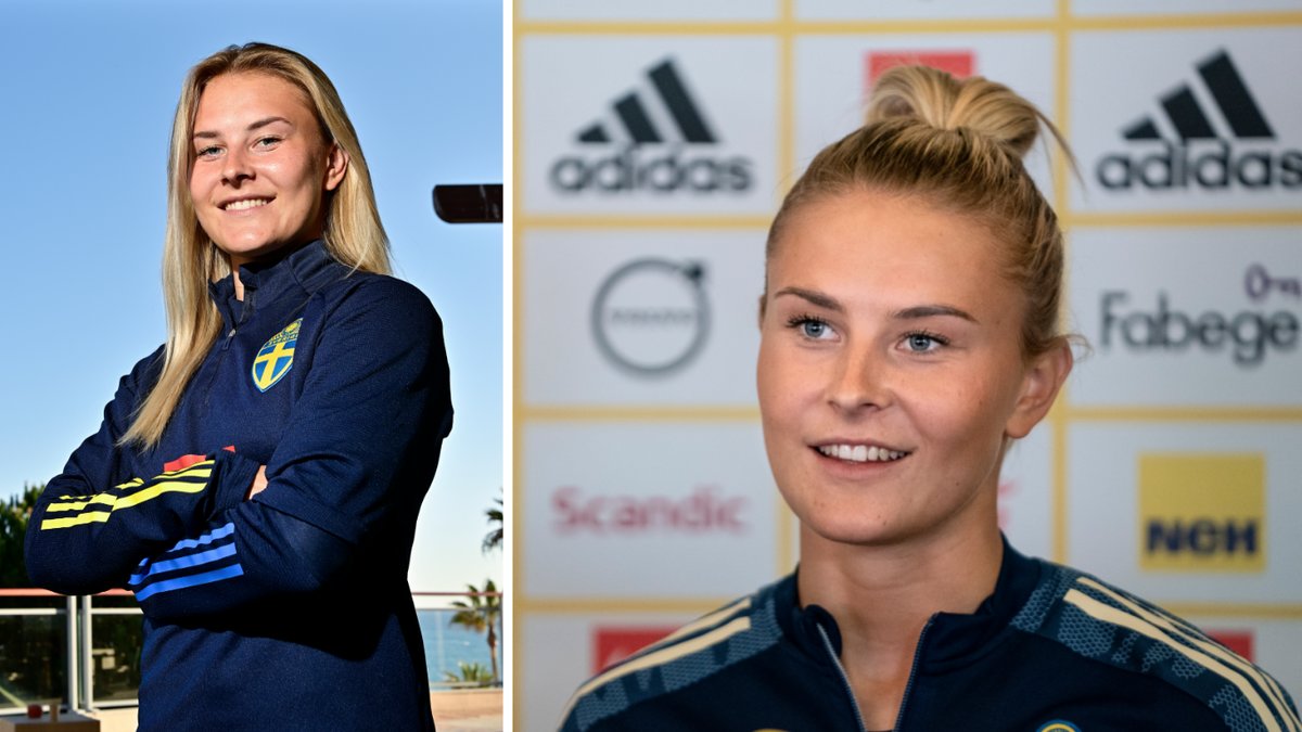 Inom kort ger hon sig för första gången ut på mästerskapscenen där hon möter Nederländerna i EM 2022.