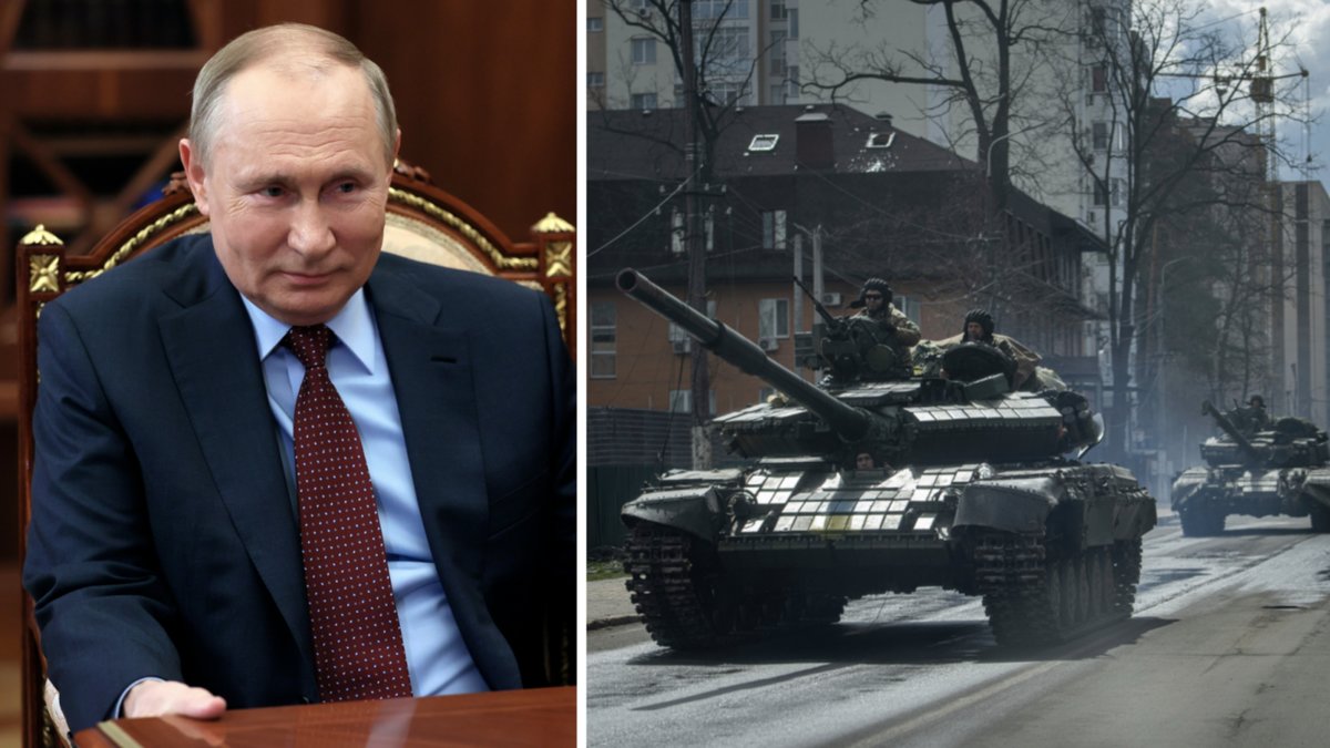 Putins invasion av Ukraina.