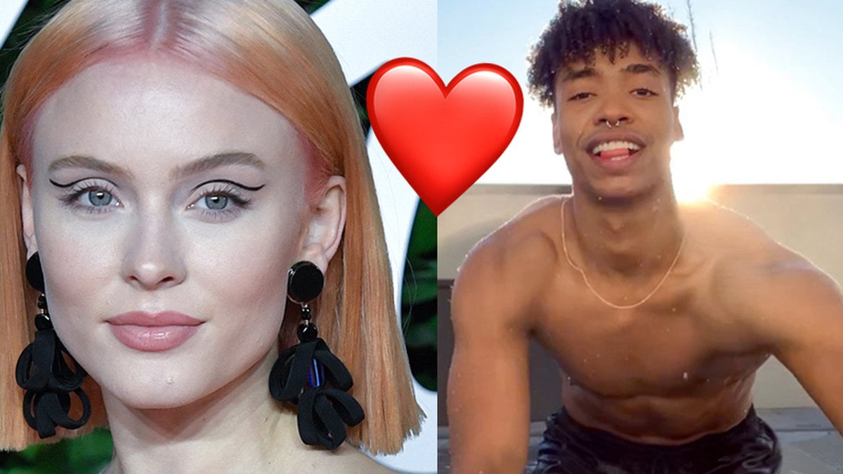 Zara Larsson och Lamin Holmen