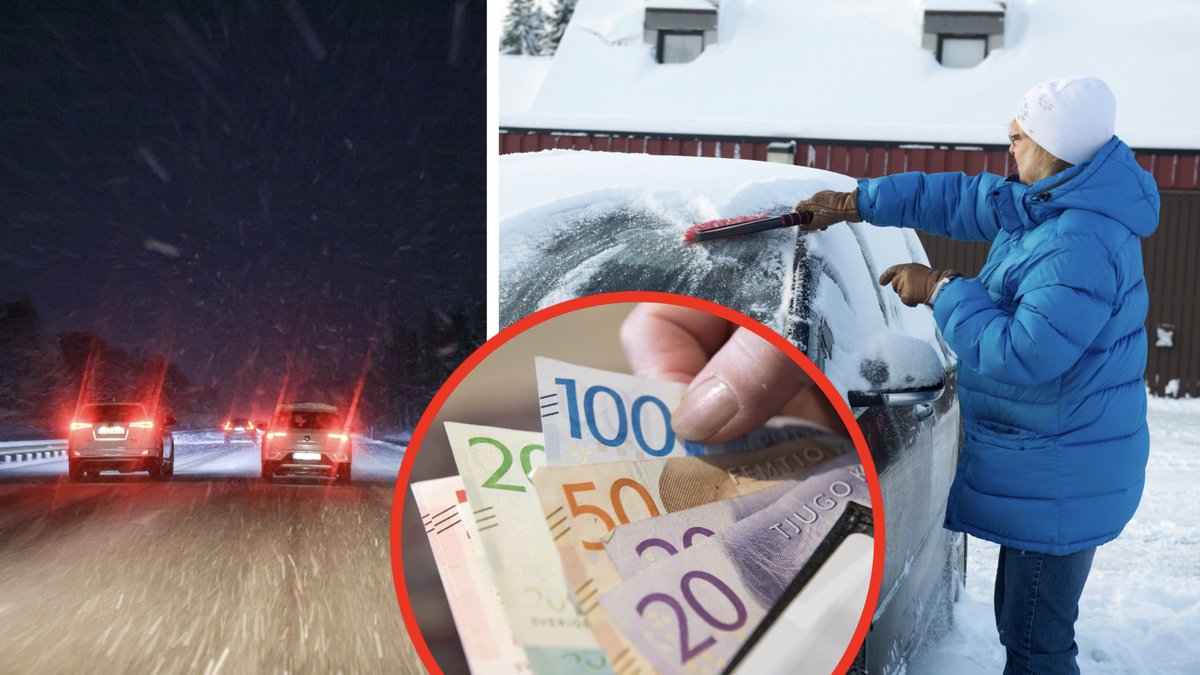 Vintern är här med full kraft och misstagen man kan göra i trafiken är många.
