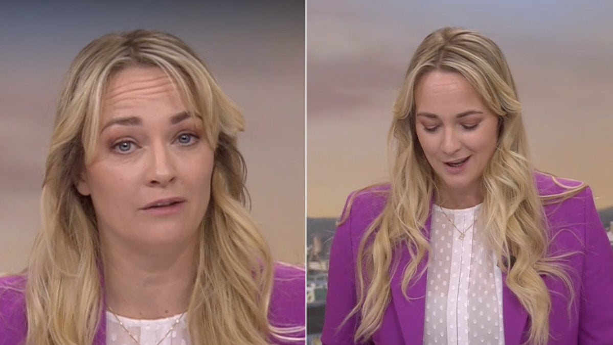 SVT:s programledare Karin Moberg fick be om ursäkt i fredagens Morgonstudion. 