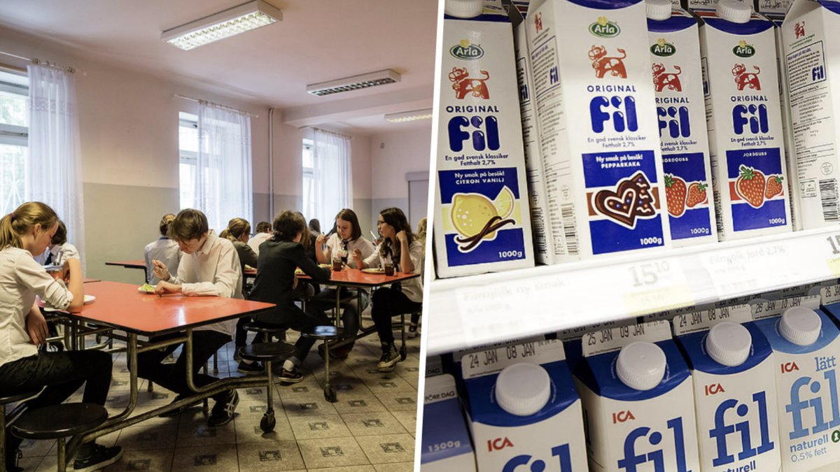 Skolelever i Lindesberg kommer serveras filmjölk till lunch.
