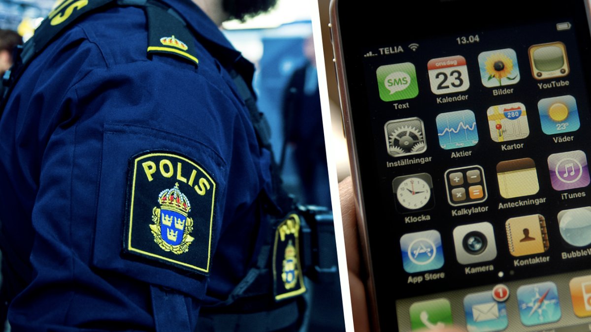 Polisen börjar med digitala böter