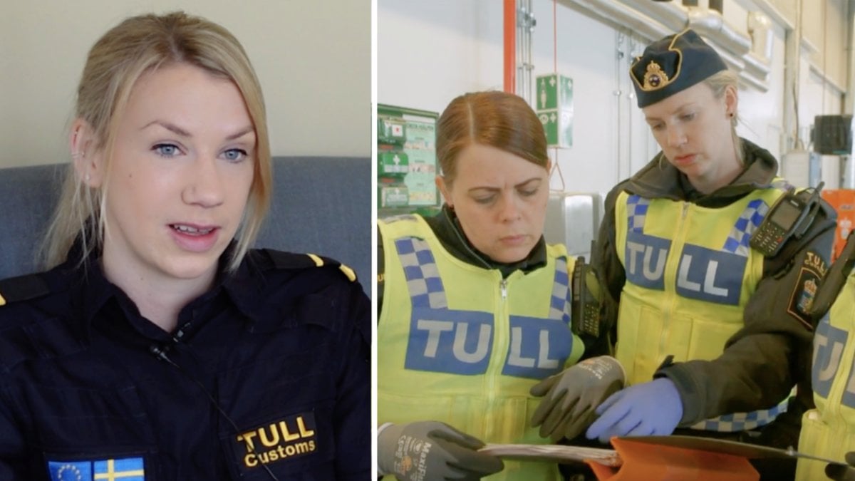Mimmi är en av tullinspektörerna som syns i Gränsbevakarna Sverige