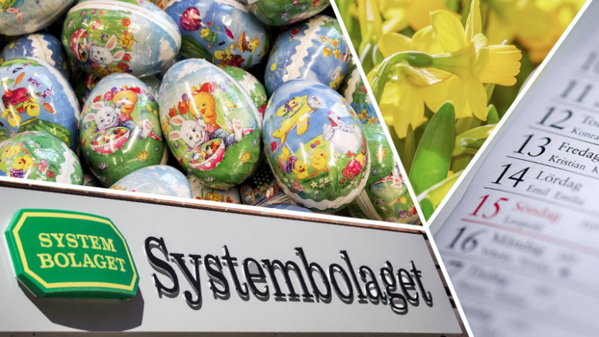 Nyheter24 listar Systembolagets öppettider under påsken.