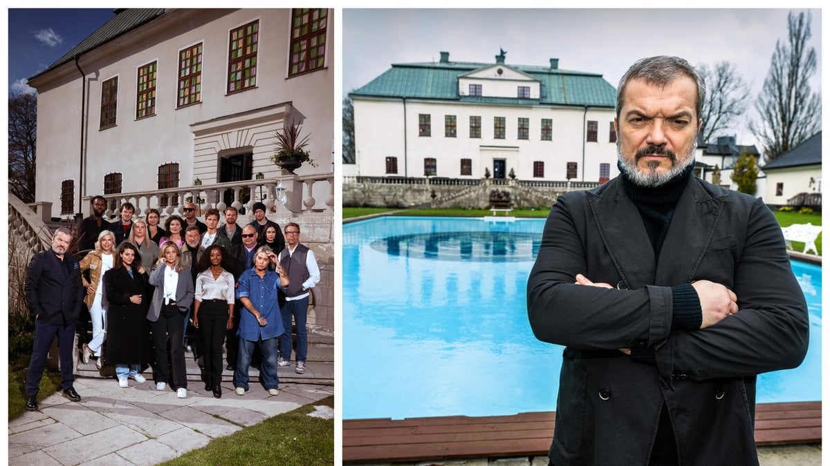 Förrädarna spelas in på Häringe slott.