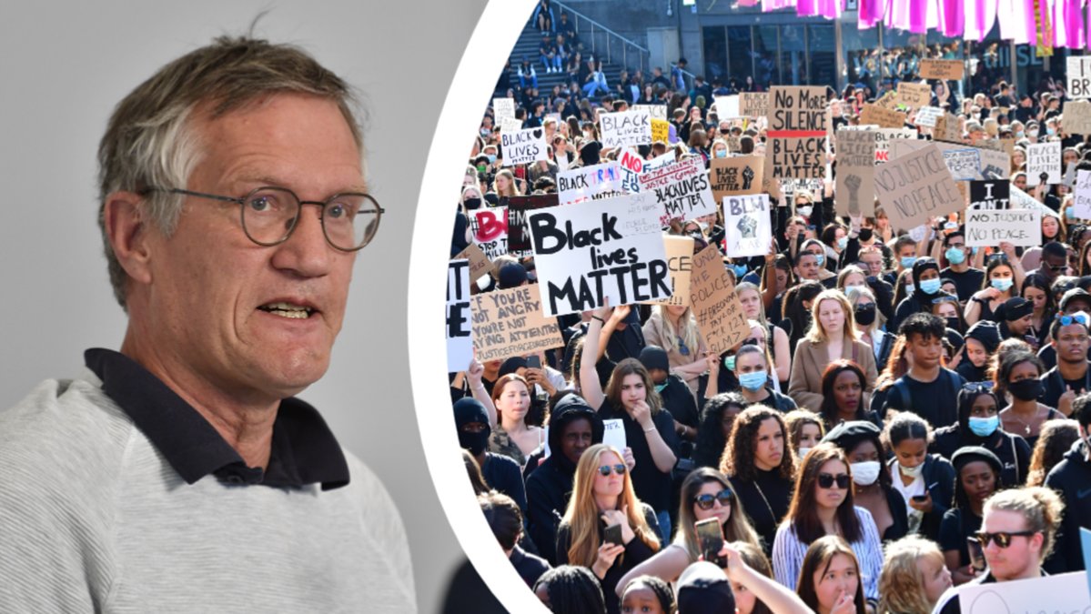 Anders Tegnell demonstrationerna