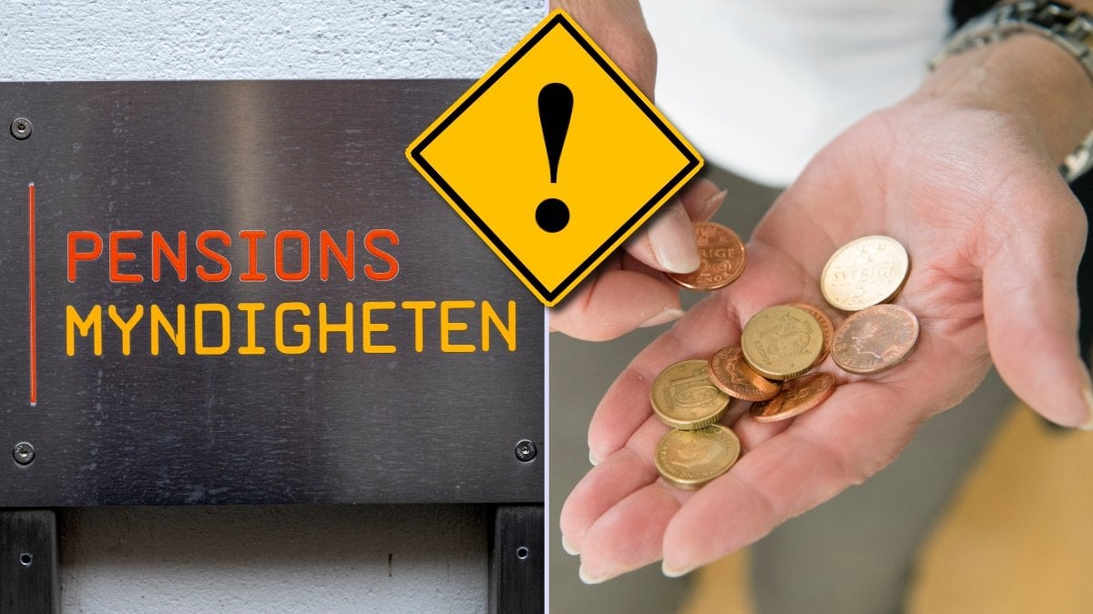 Pensionsmyndigheten och mynt.