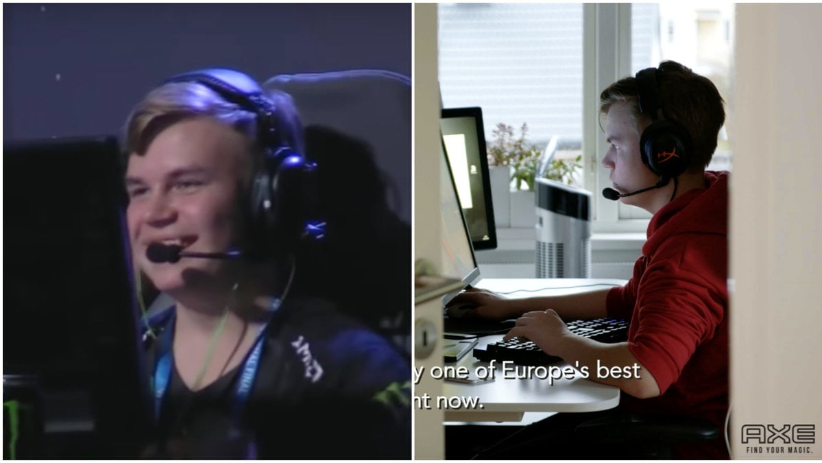 Ludvig Brollan Brolin är CS:GO proffs redan som 15-åring. 