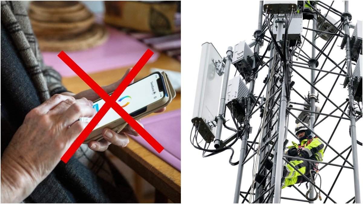 De gamla mobilnäten släcks ned i Sverige.