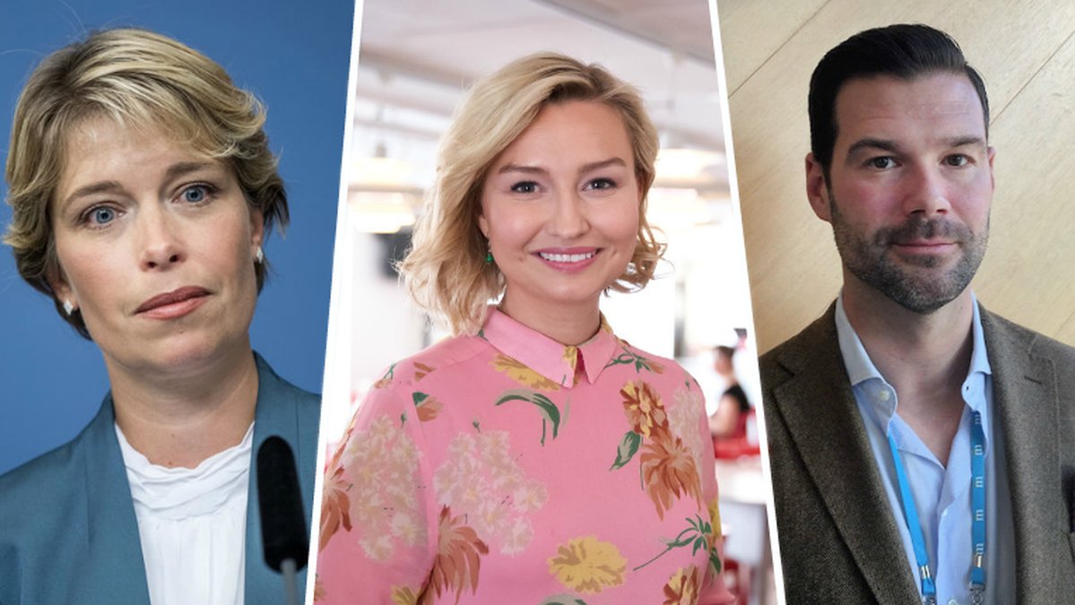 Annika Strandhäll, Ebba Busch Thor och Johan Forssell