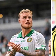 Victor Eriksson vänster, Isak Hien höger.