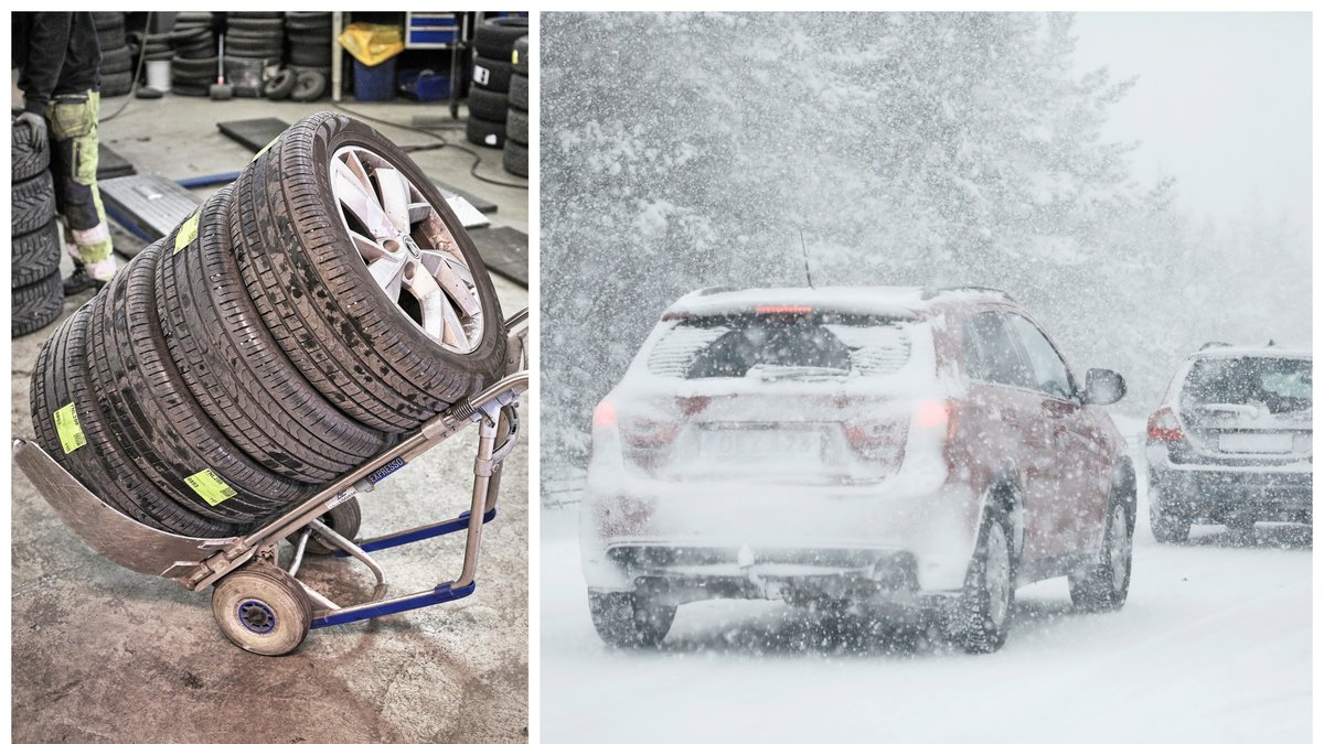 Vintern är här, men alla byter inte däck.