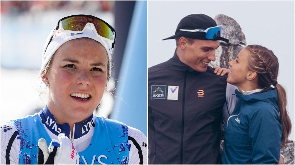 Johanna Hagström är ihop med norrmannen Vebjörn Moen.