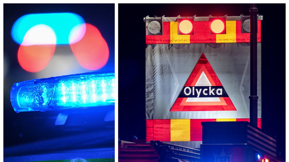 Kvinnan fördes till sjukhus, men hennes liv gick inte att rädda.