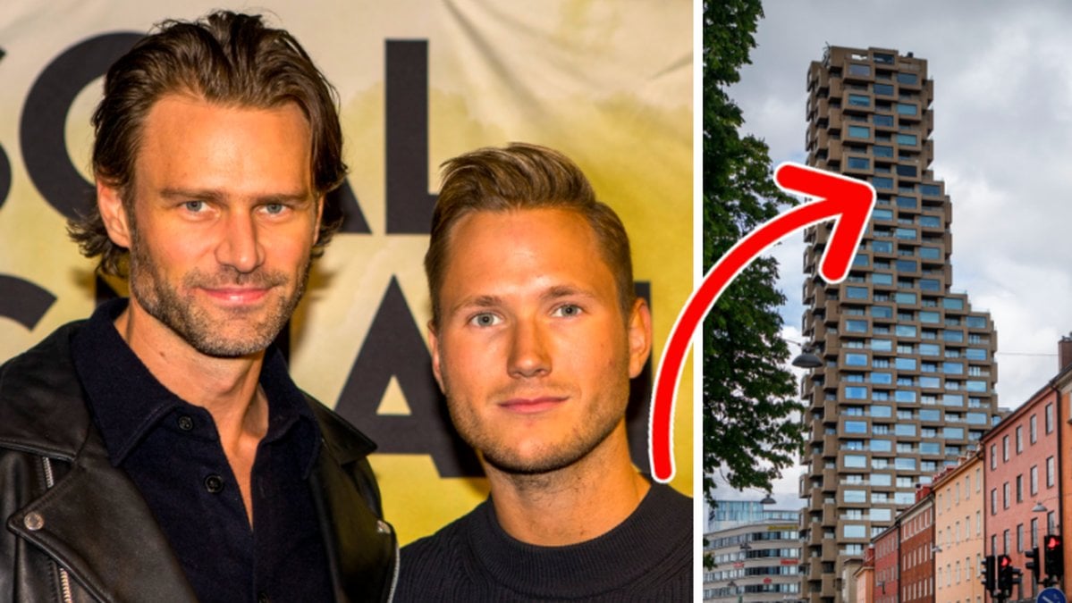 Viktor Frisk visar upp nya lyxvåning med pojkvännen