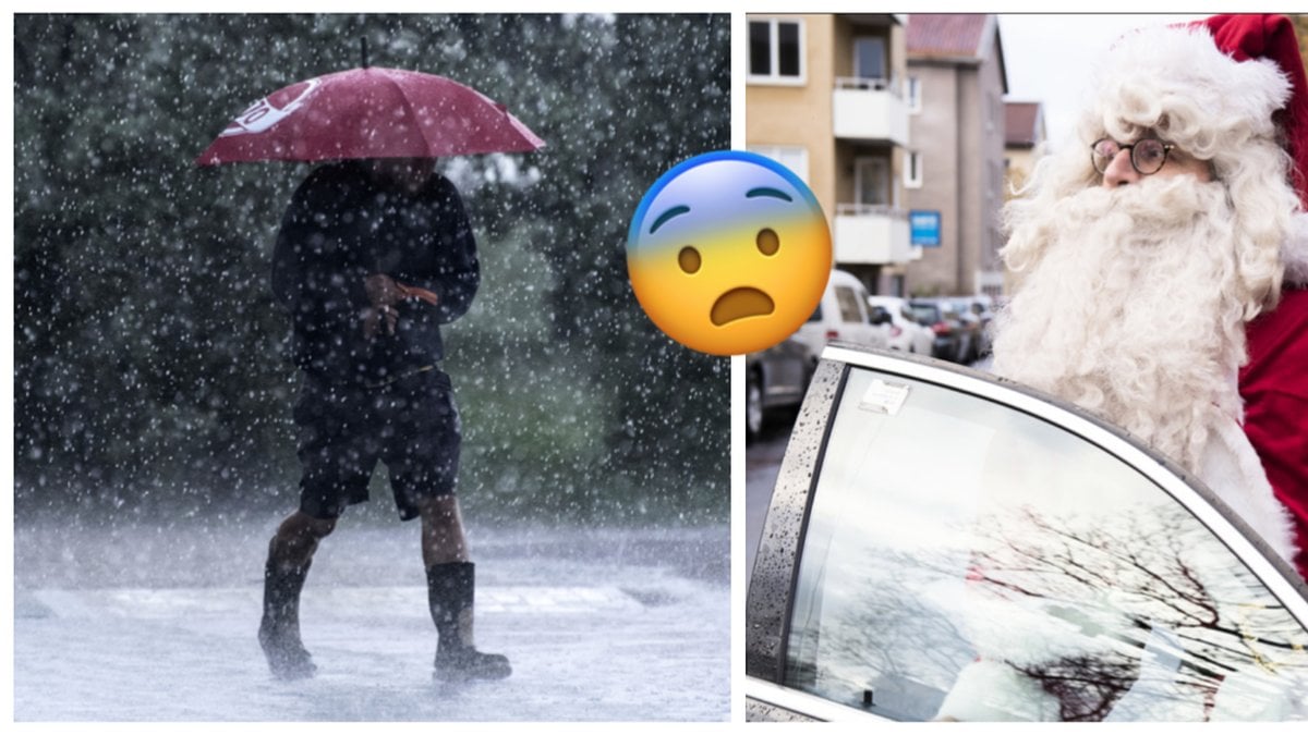 Dystra julvädret.